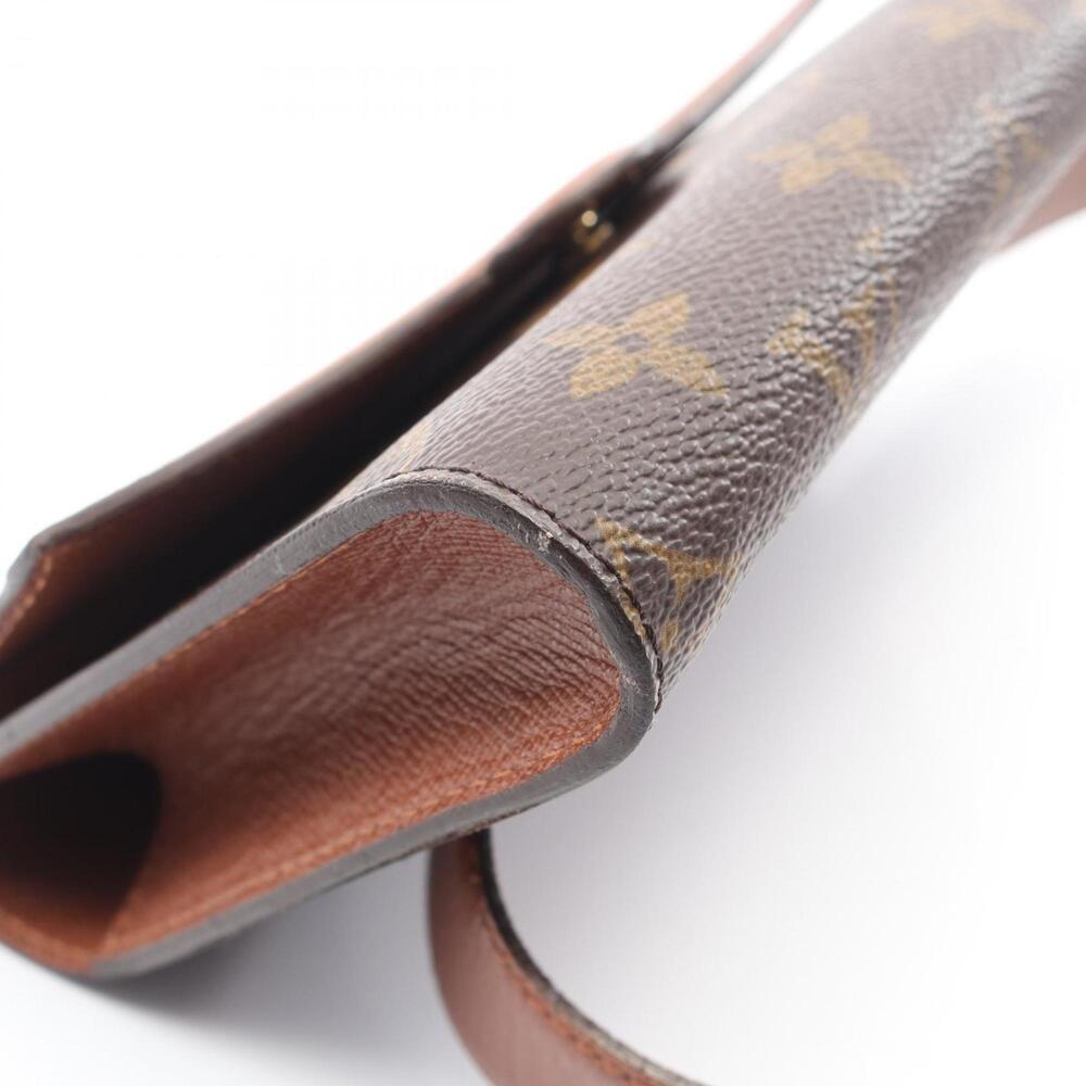 LOUIS VUITTON Authentic Brown Monogram Leather Fanny Pack - Picture 6 of 8